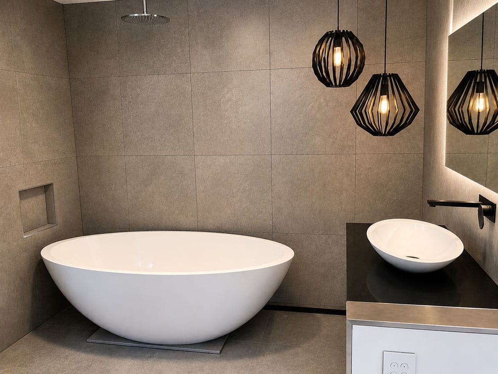 Bath and Mirror